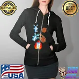 Dutch bros coffee fire meme Full Zip Hooded