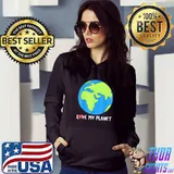 Earth Day Save The Planet Green Planet Love Recycle T-Shirt