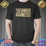 Foxtrot Juliet Bravo America Flag Shirt Unisex
