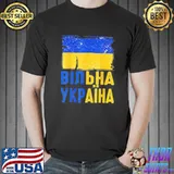 Free Ukraine stand with Ukraine pray for Ukraine love shirt