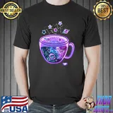 Funny Galaxy Cup - Vaporwave Japanese Art Cup Of Galaxy Tea Premium T-Shirt Unisex