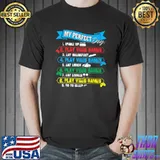 Funny Gamer Gaming Shirt My Perfect Day Video Games Lover T-Shirt