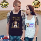 Funny I'm Not Bossy I'm Boss Cool Boss Work Humor T- Tank Top