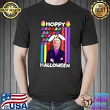 Funny Joe Biden Happy Halloween Confused Easter Biden Bunny T-Shirt