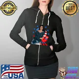Funny Michelle Obama American International Women T- Full Zip Hooded