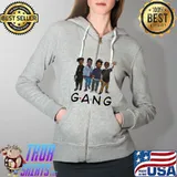 Gang Melanin Apparel Shirt Full Zip Hooded