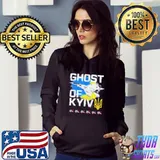 Ghost of kyiv Ukraine fighter jet shirt