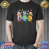 Gnome Easter Women Easter Outfit Easter Girls Boys Kids T-Shirt Unisex