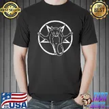 Good Cats Are Metal Pentagram Inverted Shirt Unisex