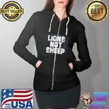 Grow lions not sheep Full Zip Hooded
