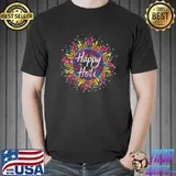 Happy Holi Indian Celebration Colors India Hindu Spring T-Shirt