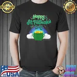 Happy St. Patricks Day Pot of Gold and Rainbow T-Shirt