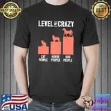 Horse Rider - Crazy Horse Lover - Horseback Riding Premium T-Shirt
