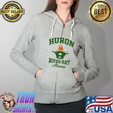 Huron river rat alumni Full Zip Hooded