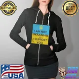I am not ukrainian but I support you Full Zip Hooded