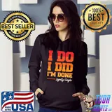 I Do I Did I'm Done Legally Single Divorced T-shirt