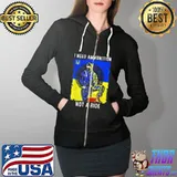 I need ammunition not a ride Ukraine support flag Full Zip Hooded
