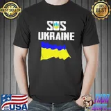 I stand with Ukraine flag support free Ukraine sos Ukraine Unisex