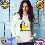 I Stand With Ukraine Power Girl Ukraininans Supporter T-Shirt