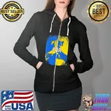 I stand with Ukraine pray for Ukraine grunge Ukraine flag Full Zip Hooded