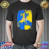I stand with Ukraine pray for Ukraine grunge Ukraine flag Unisex