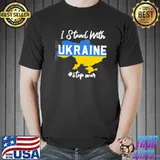 I stand with Ukraine support Ukraine shirt