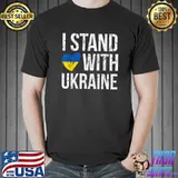 I Stand With Ukraine Support Ukraine T-Shirt Unisex