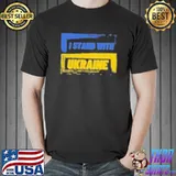I stand with Ukraine Ukraine support peace 2022 Unisex