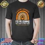 I Wear Orange For My Grammie Multiple Sclerosis Awareness Premium T-Shirt Unisex