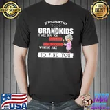 If you hurt my grandkids i will slap you so hard even google to find you shirt