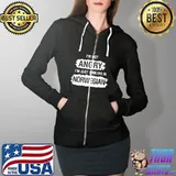 I'm not angry i'm just smiling in norwegian Full Zip Hooded