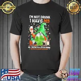 I'm Not Drunk I Have MS Ok Maybe I'm A Little Drunk Multiple Sclerosis Awareness Gnome Shirt Unisex