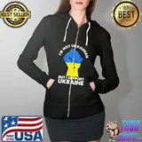 I’m Not Ukrainian But I Support Ukraine I Stand With Ukraine T-Shirt Full Zip Hooded