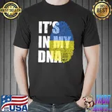 It's in my DNA Ukraine fingerprint ukrainian roots vintage Unisex