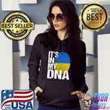 It’s In My DNA Ukrainian Flag Anti Putin Shirt Hoodie