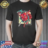 Japan anime mask kitsune style samuraI onI monster shirt