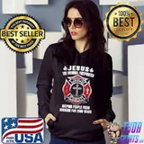 Jesus The Original Firefighter Keeping People FRom Burning For 2000 Years Shirt