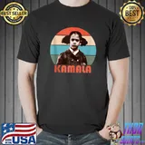 Kamala Harris Girl Retro Vintage Black History Black Women T-shirt