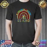 Kindness Autism Awareness Rainbow World Autism Awareness Day T-Shirt Unisex