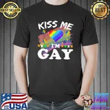 Kiss Me I’m Gay LGBT Pride T-Shirt