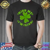 Kiss Me I'm Irish St Patricks Day T-shirt