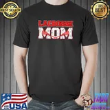 Lacrosse Mom Vintage Retro Lacrosse Stick Sun Gift T-Shirt Unisex