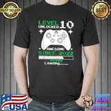 Level 10 Unlocked Gaming Awesome Since 2012 Birthday T-Shirt
