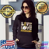 Love love Steelers signatures shirt
