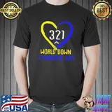 Love world down syndrome awareness day shirt