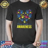 Love World Down Syndrome Day Awareness Socks 21 March T-Shirt