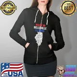 Made in Belleville, Illinois T- Full Zip Hooded