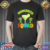 Margarita Squad Sombrero Cactus Mexican Cinco De Mayo T-Shirt