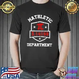 Mathletic Department Funy Math Teacher Student Pi Day Joke T-Shirt Unisex