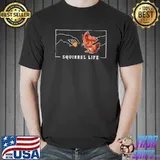 Michelangelo Creation of Adam Squirrel Fox Japanese Squirrel T- Unisex